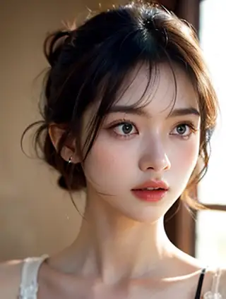 中国古典美女的中长发直发魅力：从古至今的美学传承与现代演绎